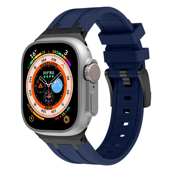 Силиконовый ремешок для Apple Watch 44 мм 49 мм 45 мм 42 мм 41 мм 40 мм ...