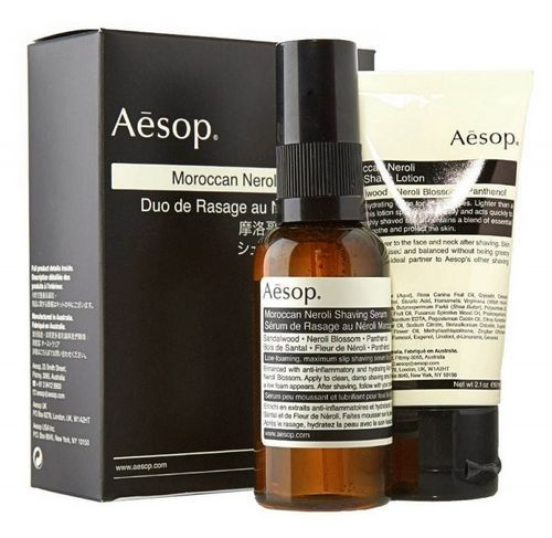 moroccan neroli shaving duet - набор средств для бритья aesop - купить ...