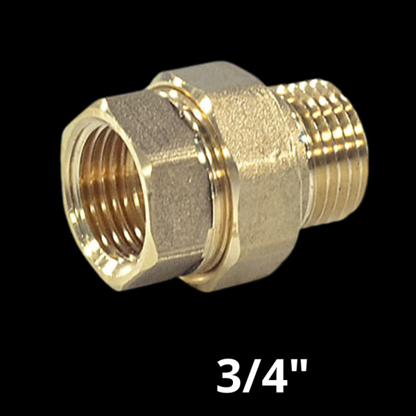 Американка латунная прямая 3/4" внутренняя - наружная резьба (сгон ...