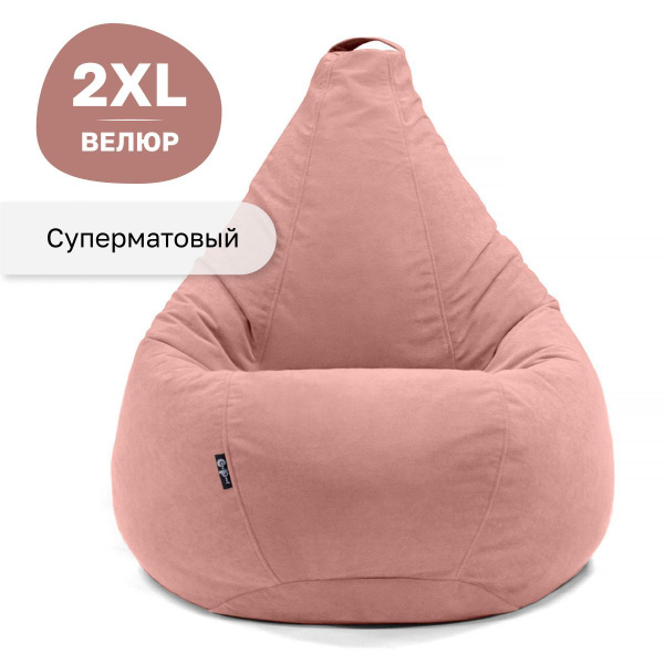 Кресло груша велюр xxl