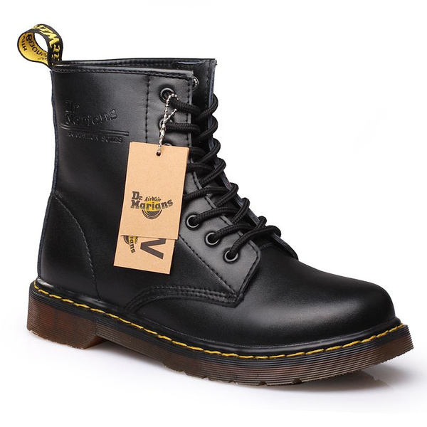 Ботинки Мужской Dr. Martens черный, размер 39 Зима Шнурки Китай купить ...