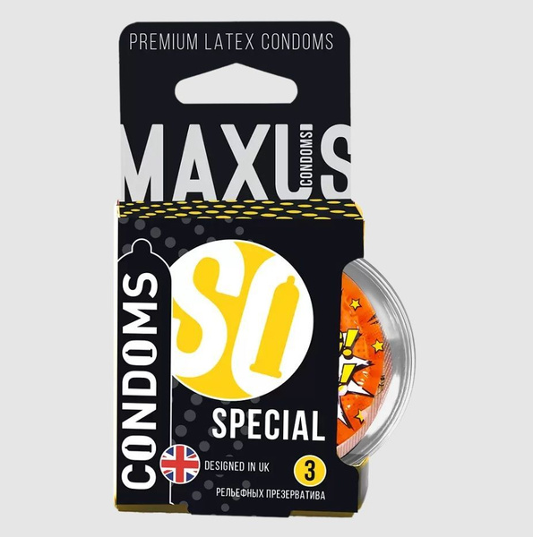 Презервативы MAXUS AIR Special №3 п/к - купить с доставкой по выгодным ...