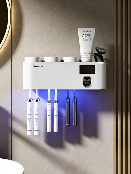 Ультрафиолетовая интеллектуальная подставка для зубных щеток с 3 ...