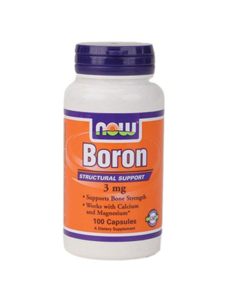 Boron, 3 мг Борон - 100 капсул - купить с доставкой по выгодным ценам в ...