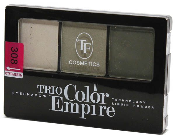 TF cosmetics Тени Cте-22, тон 308, Оливковое Золото, 3 цвета - купить с ...