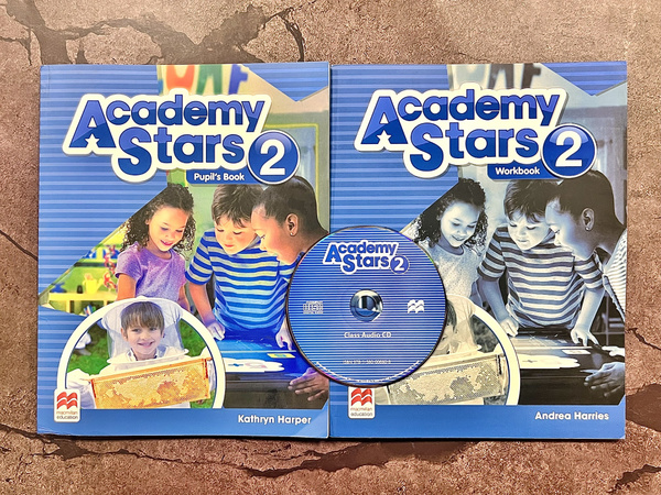 Academy Stars 2 (Учебник + Рабочая Тетрадь + CD/DVD) | Блэр Элисон ...