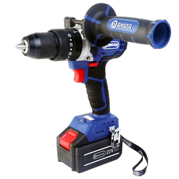 Дрель-шуруповерт ДИОЛД ДЭА-20 ЛИ-03У Li-Ion 20В 75Нм с АКБ - купить в ...