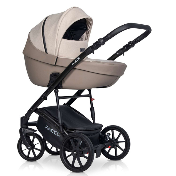 Коляска 3в1 Riko Basic Pacco 06 Latte Бежевый-Коричневый - купить с ...