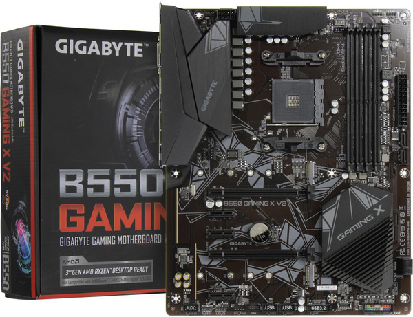 Материнская плата Gigabyte B550 GAMING X V2 купить по низкой цене с ...