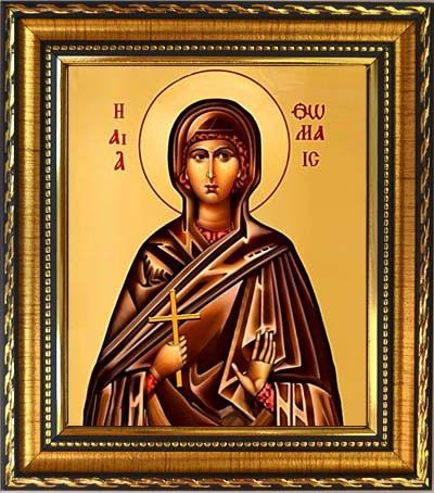 Фомаида Александрийская (Египетская) мученица. Икона на холсте ...