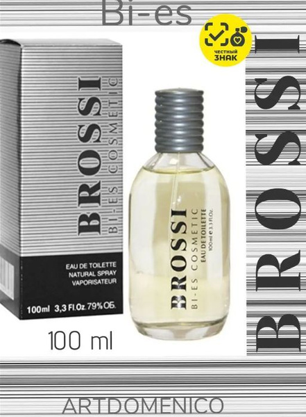 BI-ES Brossi мужская 100мл Бросси Туалетная вода 100 мл (1203057930)
