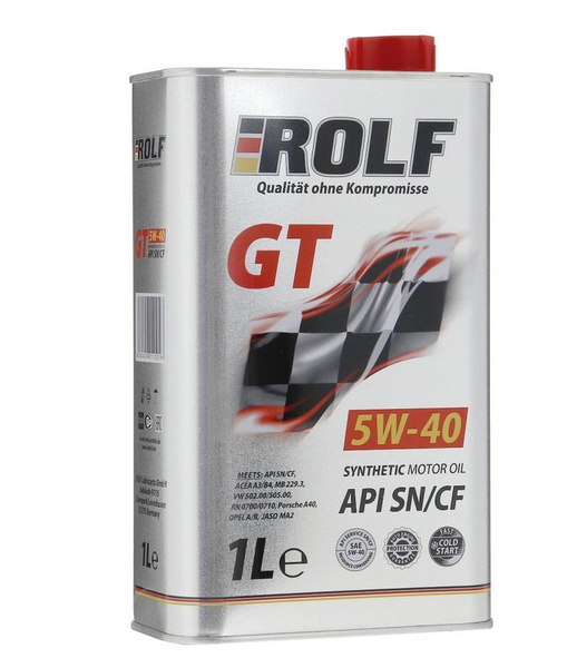 Масло моторное ROLF 5W-40 Синтетическое - купить в интернет-магазине ...
