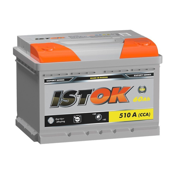 Аккумулятор автомобильный ИСТОК 60 А.ч Прямая полярность купить по ...