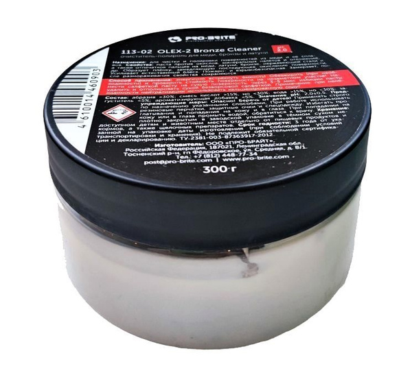 Очиститель-полироль для меди, бронзы и латуни Pro-Brite Olex-2 Bronze ...