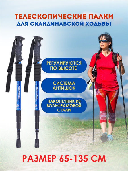 Палки для скандинавской ходьбы, подойдут для активного отдыха Осень и ...