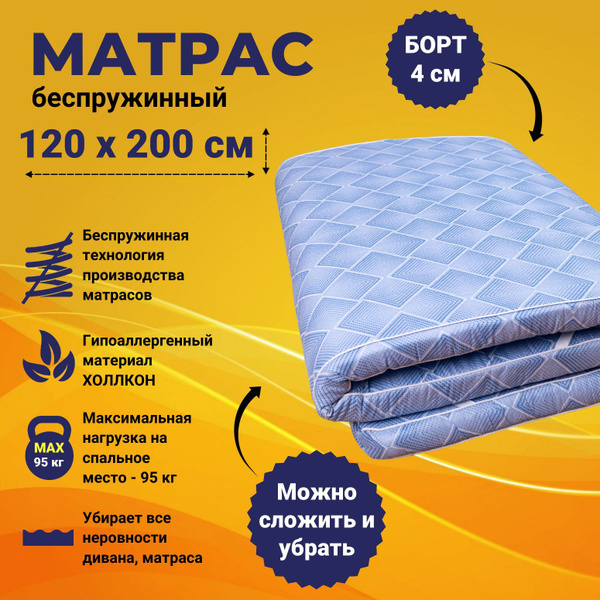 Складной матрас Марс MatrasSMARSholkonBespruzhinnyiGRADgrad ...