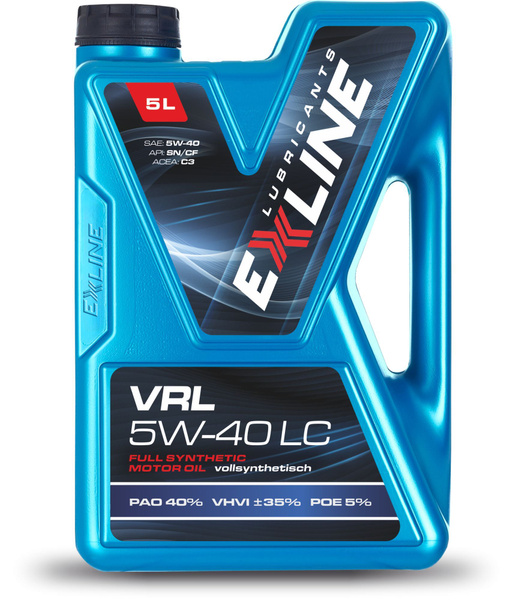 Масло моторное EXLINE LUBRICANTS 5W-40 Синтетическое - купить в ...