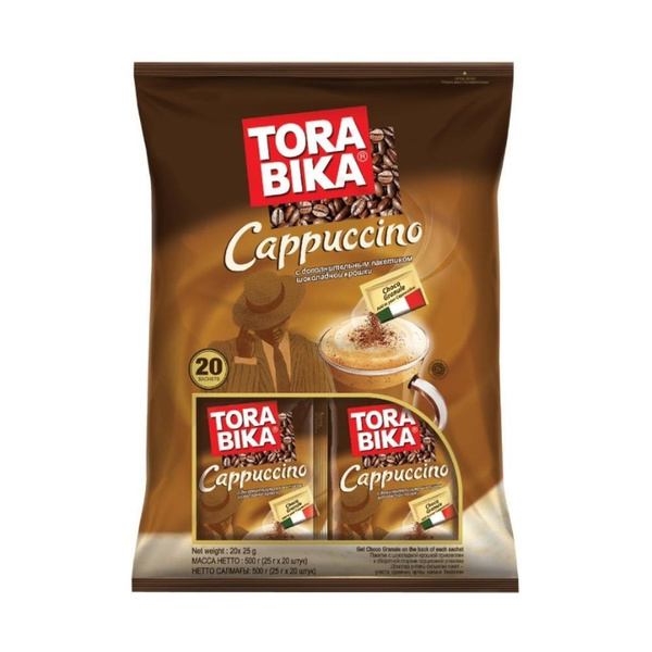 Капучино Торабика с шоколадной крошкой, 20 штук по 25 г - купить с ...