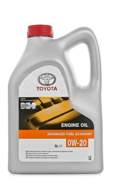 Масло моторное Toyota 0W-20 Синтетическое - купить в интернет-магазине ...