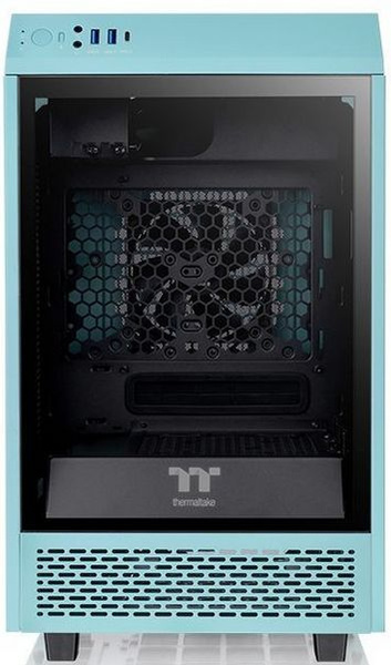 Корпус Thermaltake The Tower 100 Turquoise / CA-1R3-00SBWN-00 бирюзовый ...