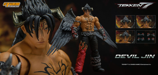 Фигурка Дьявол Джин - Теккен 7. Devil Jin - Tekken 7. Storm ...