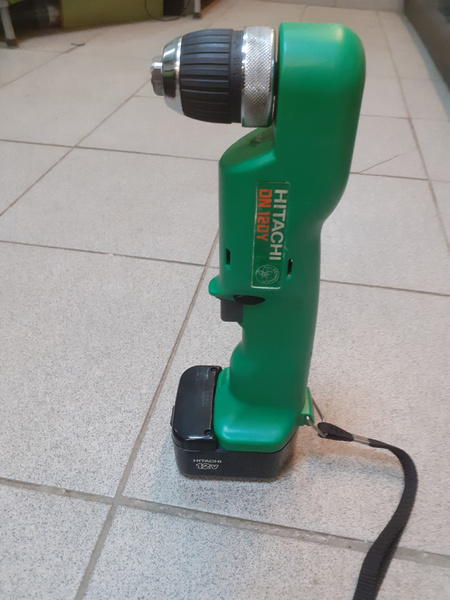 Дрель-шуруповерт Hitachi аккумуляторный угловой DN12DY - купить по ...