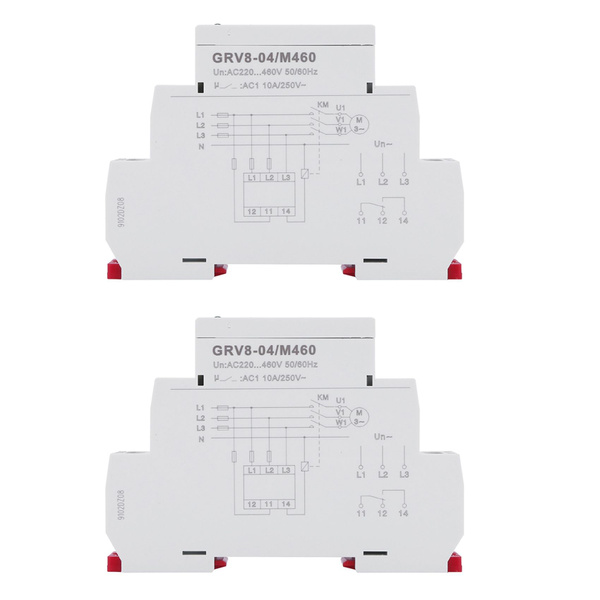 GRV8-04 M460 3-фазное реле контроля напряжения, управление фазой ...