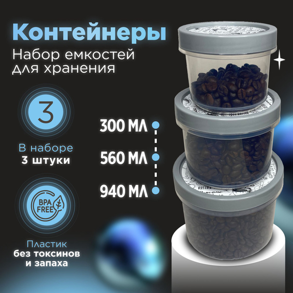 Контейнер пищевой 130 х 130 х 105, объем 1,8 мл - купить по выгодной ...