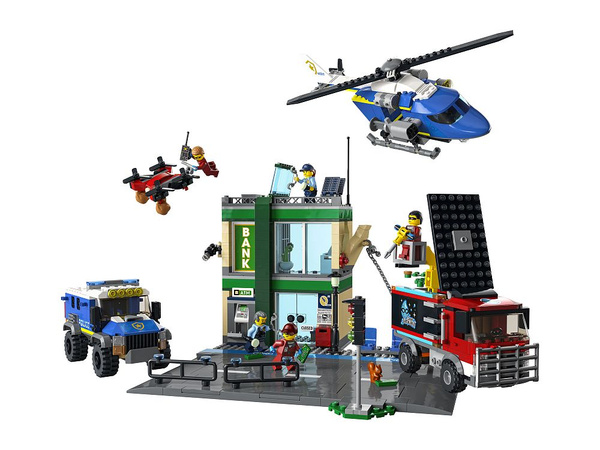 Конструктор LEGO City Полицейская погоня в банке - купить с доставкой ...