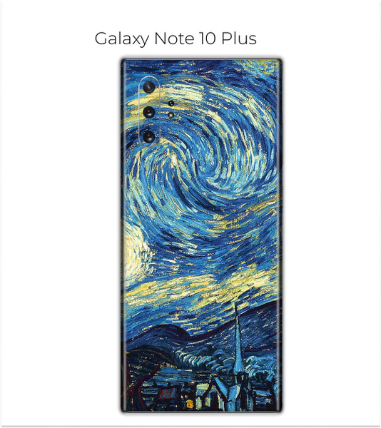 Гидрогелевая пленка на Samsung Galaxy Note 10 Plus на заднюю панель ...