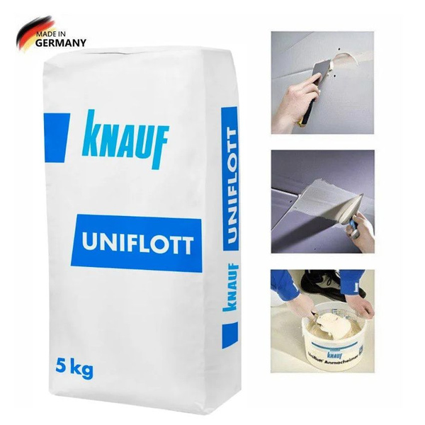 Шпаклевка Knauf Uniflot, 5 кг / Кнауф унифлот, 5кг купить по низкой ...
