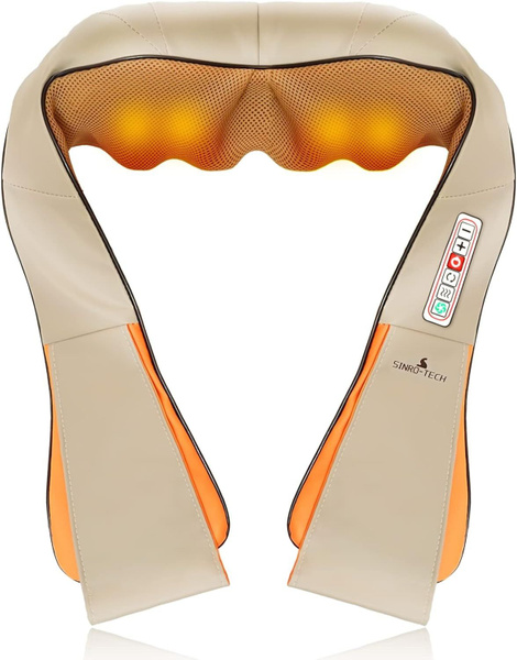 SINRO-TECH Shiatsu-Neck-Back-Massage-with-Heat, электрический массажер ...