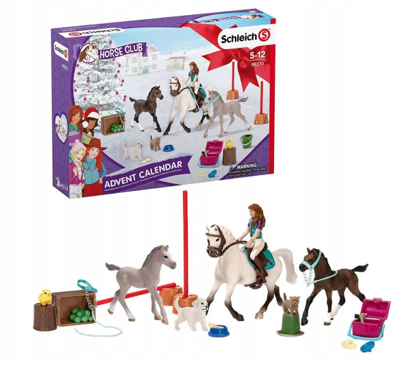 Фигурки Schleich - Адвент-календарь Шляйх HORSE CLUB Конный клуб ...