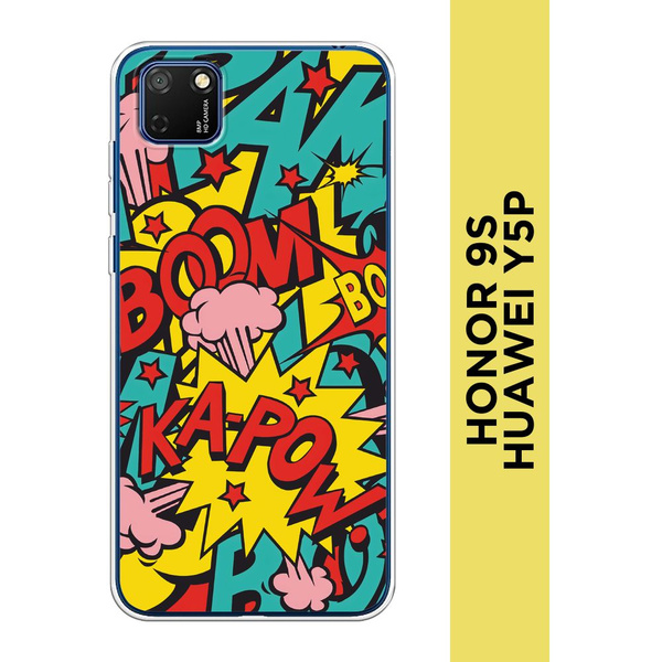 Силиконовый чехол на Honor 9S/Huawei Y5p / Хонор 9S "Постер pop art ...