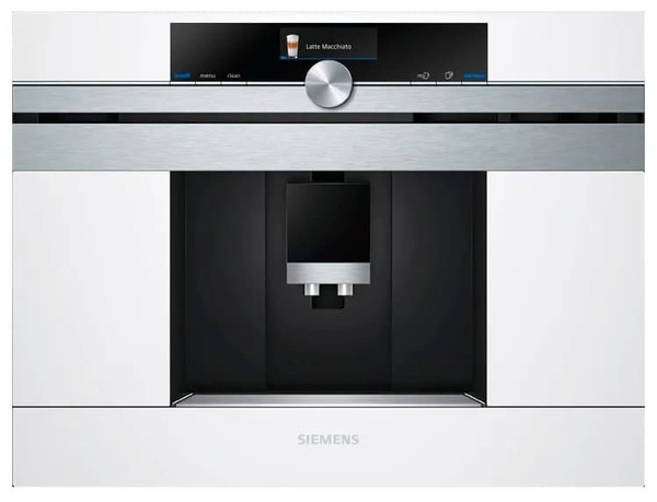 Встраиваемая кофемашина Siemens CT636LE, белый купить по выгодной цене ...