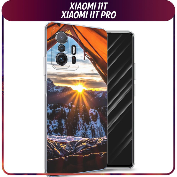 Силиконовый чехол на Xiaomi Mi 11T/11T Pro / Сяоми Ми 11Т/11Т Про "Горы ...