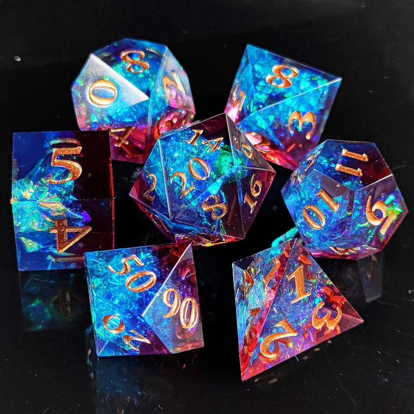 Дайсы ручной работы (игральные кости, кубики),ДнД,Dungeons and Dragons ...