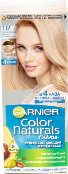 Garnier / Гарньер Color Naturals Крем-краска для волос стойкая тон 112 ...