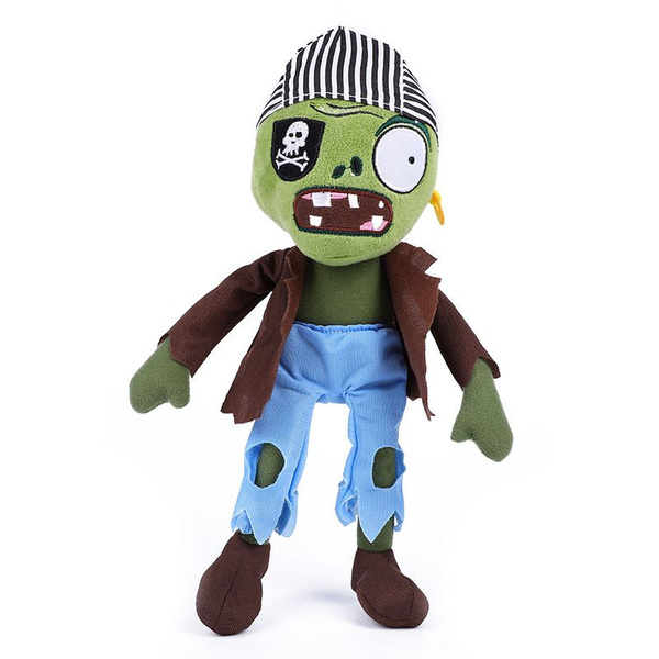 Мягкая игрушка Plants vs. Zombies ,30,Старый пират-зомби,голубой ...