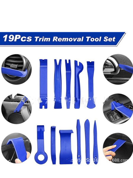 Набор инструментов съемники для снятия клипс, пластиковых деталей ...
