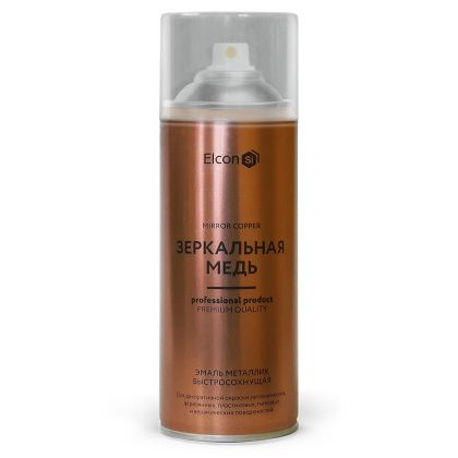 Аэрозольная краска Elcon Краска аэрозольная быстросохнущая ELCON Dеcor ...