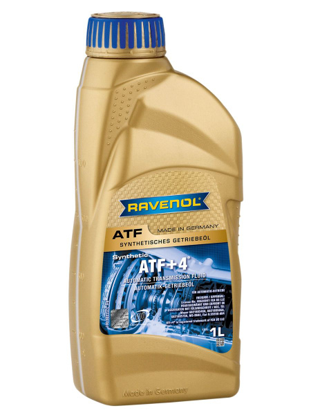 Масло АКПП RAVENOL ATF ATF+4 Fluid, 1 литр - купить по выгодной цене в ...