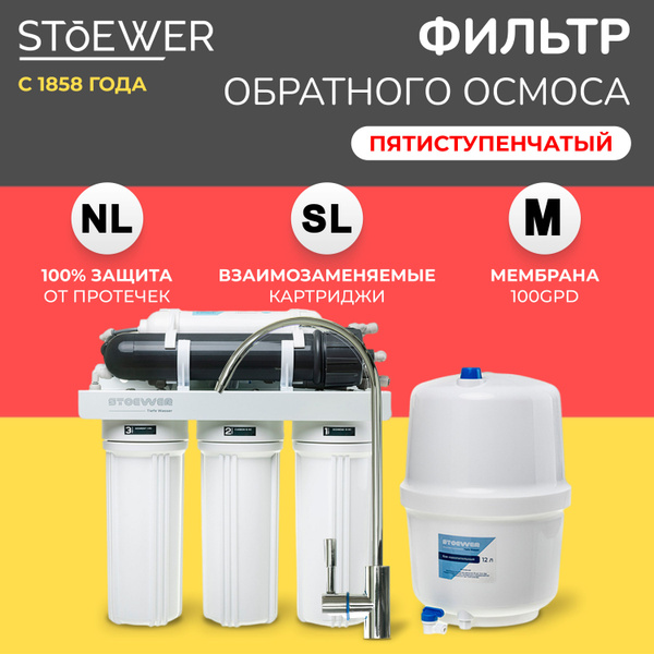 Система обратного осмоса, Stoewer RO0 - купить в интернет-магазине OZON ...