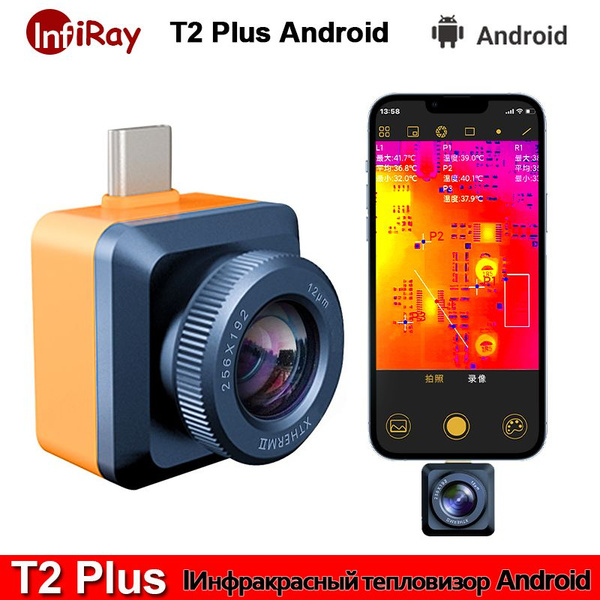 Тепловизор для смартфона infiray t2s Plus камера на телефон ...