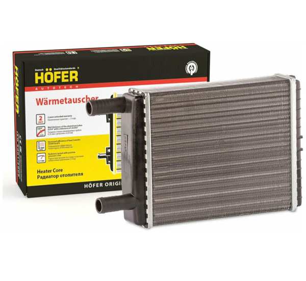 Радиатор отопителя/печки ГАЗель, Соболь с 2003 г. 2х ряд. D18mm HF 730 ...