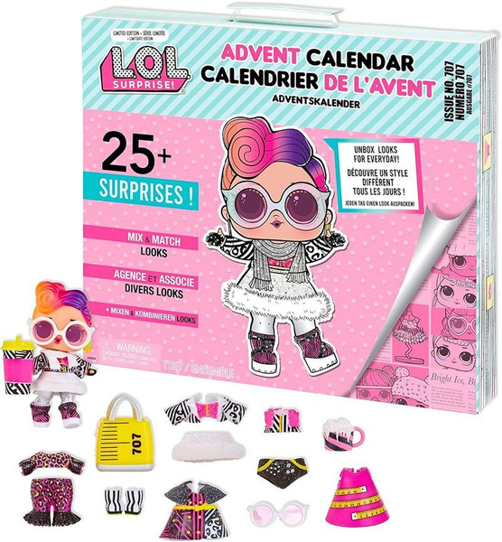 Кукла Лол в Адвент календаре LOL Surprise Advent Calendar 586951 ...