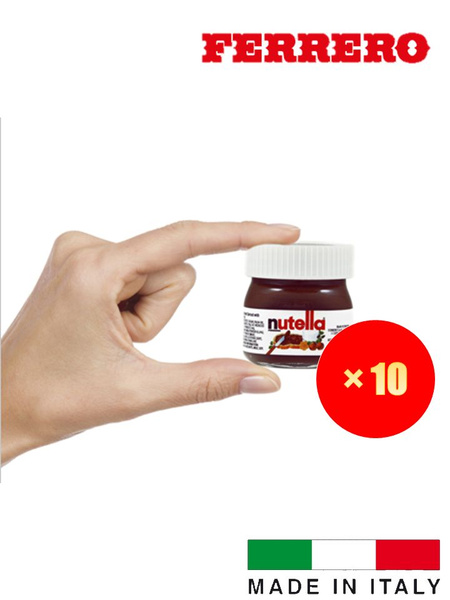 Шоколадная паста Нутелла Мини / Nutella mini 25гр. *10 шт. (Италия ...