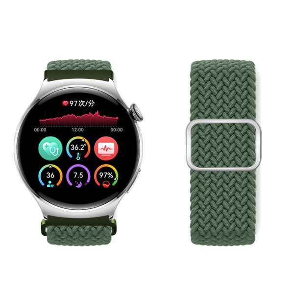 Эластичный тканевый ремешок для Huawei Watch 4/ Huawei 4 Pro/GT3 Pro ...