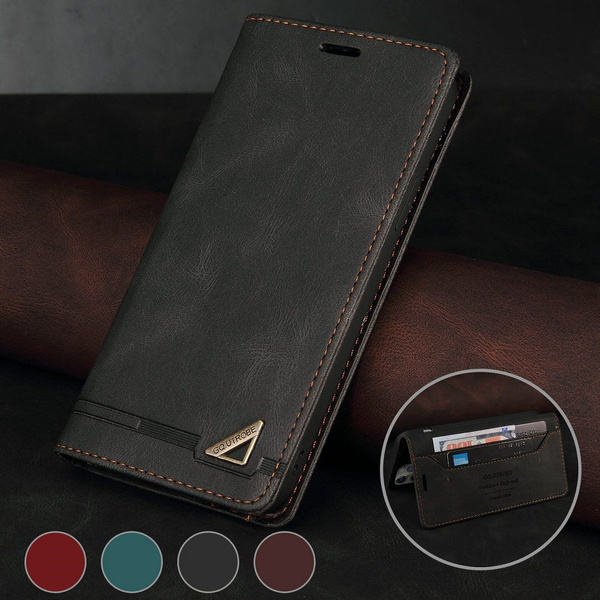 Чехол-книжка для Xiaomi Poco X3 / X3 Pro / X3 NFC RFID защитой кожаный ...