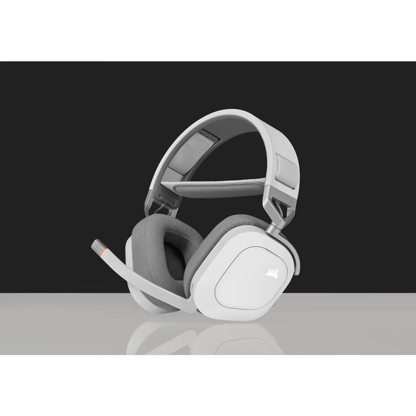 Игровые наушники Corsair HS80 RGB Wireless, белый - купить по доступной ...